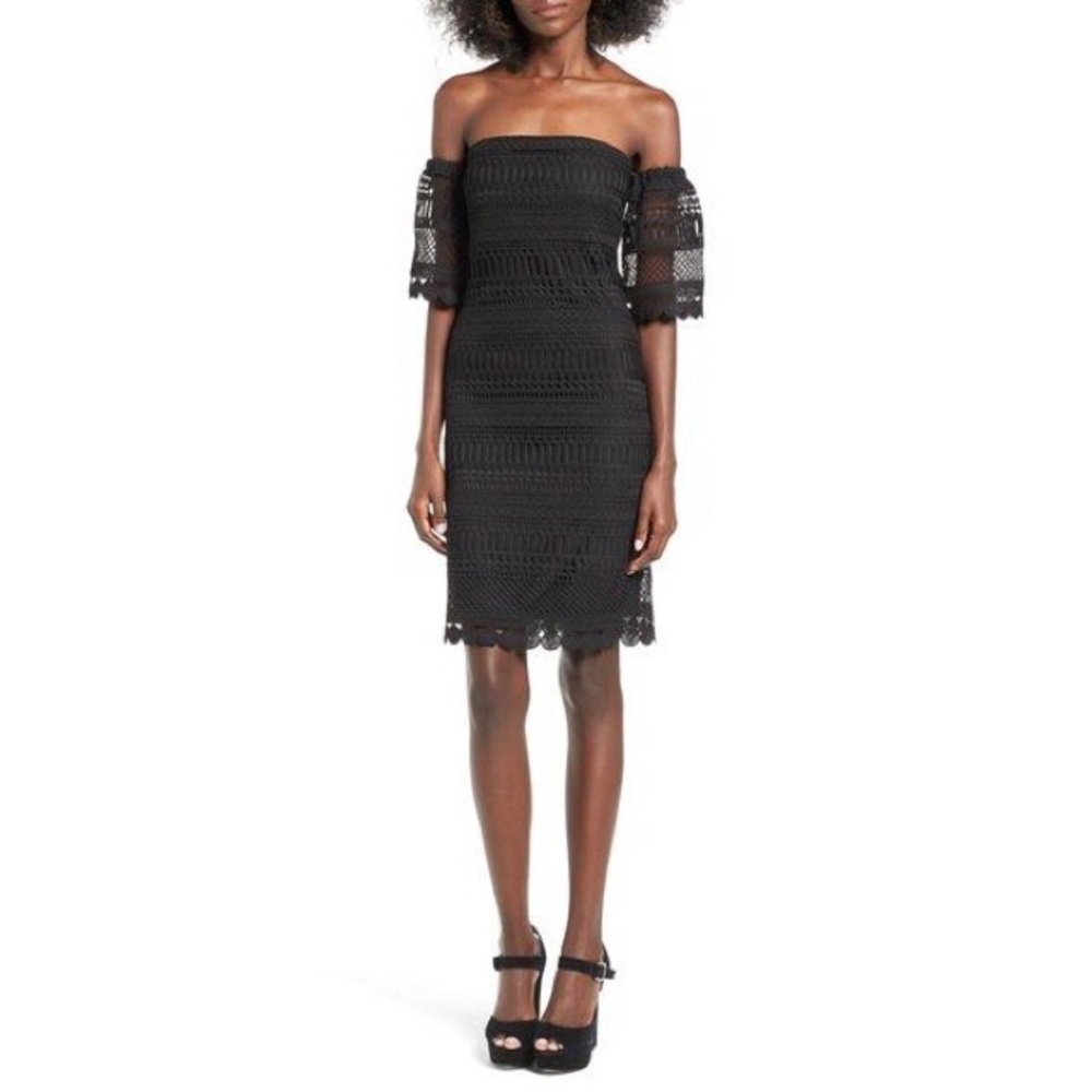 Leith Off the Shoulder Lace Dress